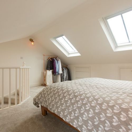 An advantage of a dormer loft conversion is the addition of storage space in the eves