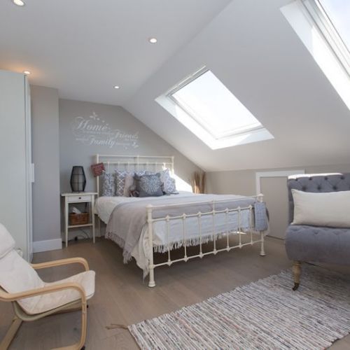 A light filled loft conversion of a 1930’s detached house in South London