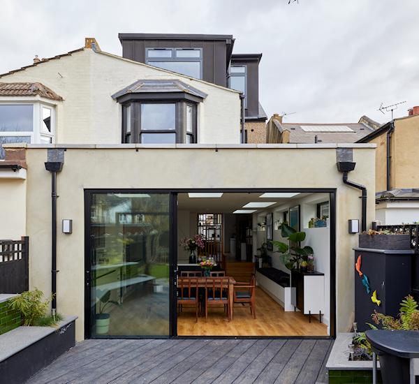 Latimer Road Flat and Pitched Roof Extension